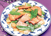 Roast Pork w. Snow Peas